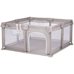 Tarc de joaca Chipolino Fiesta 120x120 cm beige