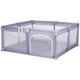 Tarc de joaca Chipolino Sienna 150x150 cm grey