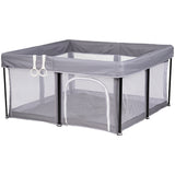 Tarc de joaca Chipolino Vibe 120x120 cm grey