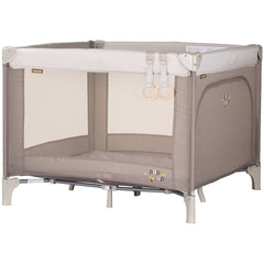 Tarc de joaca pliabil Chipolino Pop Up Bear beige