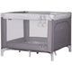 Tarc de joaca pliabil Chipolino Pop Up Hippo grey