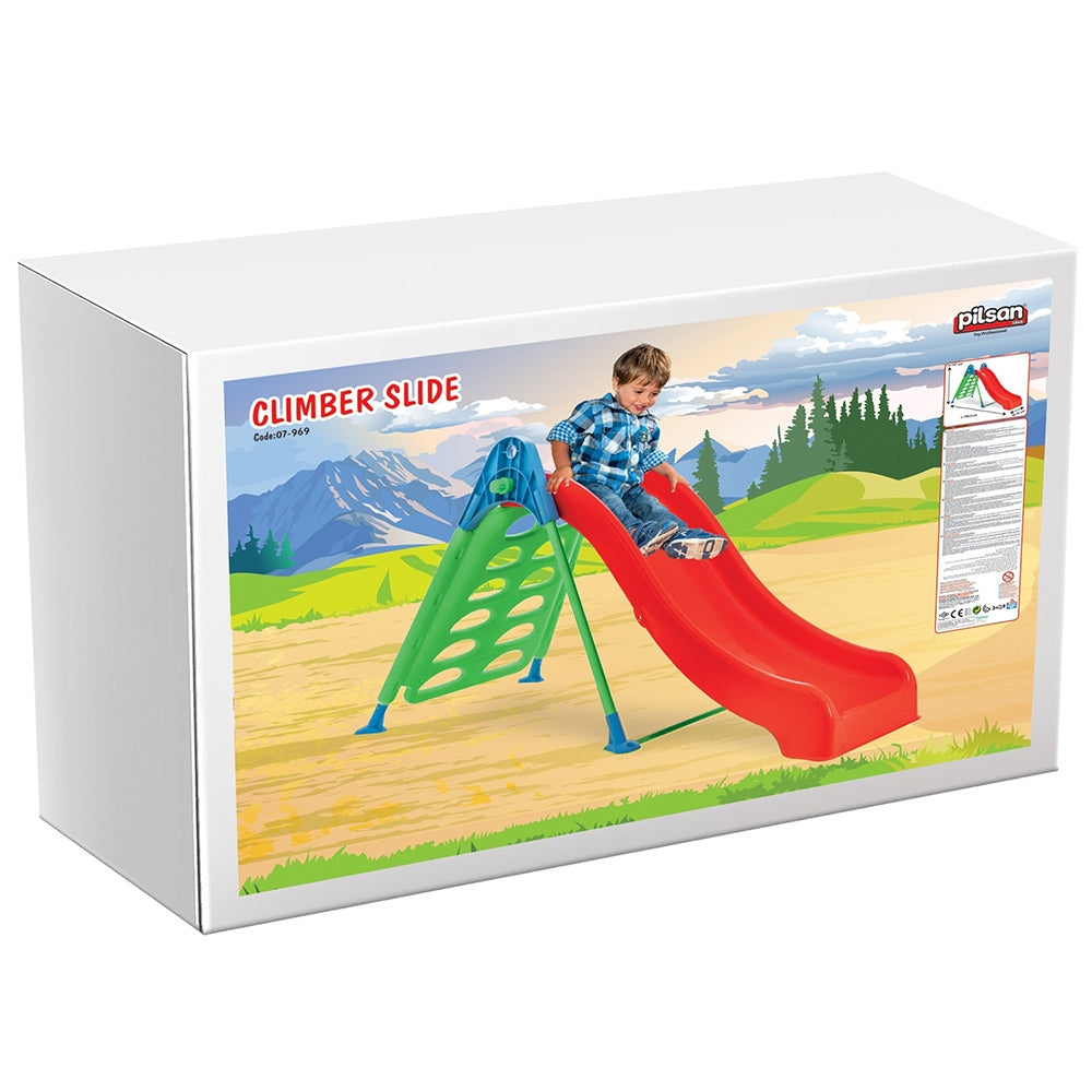 Tobogan Pilsan Climber Slide red green - gogobaby.ro
