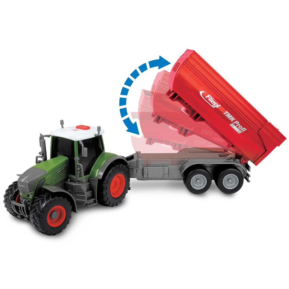 Tractor Dickie Toys Fendt 939 Vario cu remorca 41 cm - gogobaby.ro