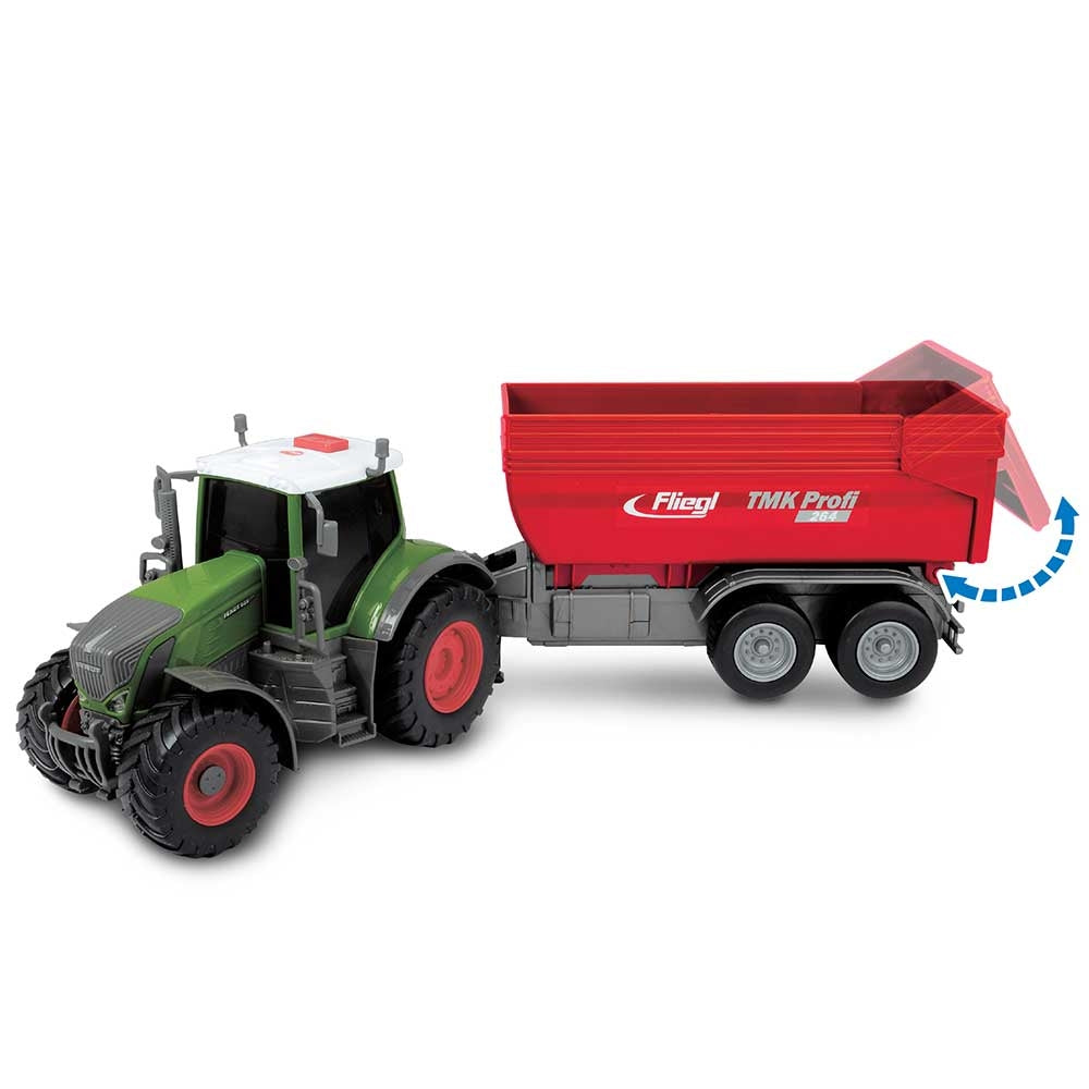 Tractor Dickie Toys Fendt 939 Vario cu remorca 41 cm - gogobaby.ro