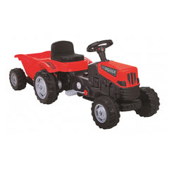 Tractor cu pedale si remorca Pilsan Power with Trailer red