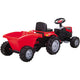 Tractor cu pedale si remorca Pilsan Power with Trailer red