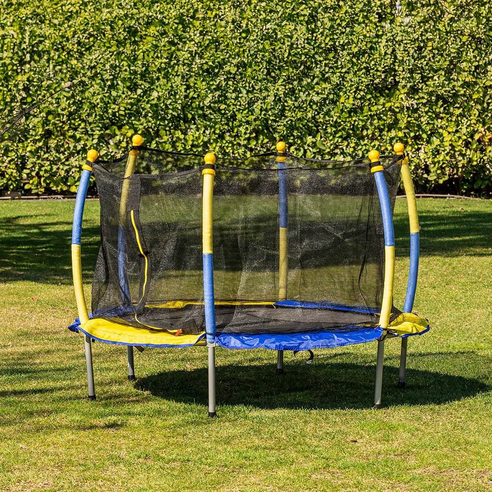 Trambulina Chipolino Jumpy 140 cm blue - gogobaby.ro