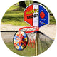 Trambulina Chipolino Sporty 140 cm cu cos baschet yellow