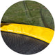 Trambulina Chipolino Sporty 140 cm cu cos baschet yellow