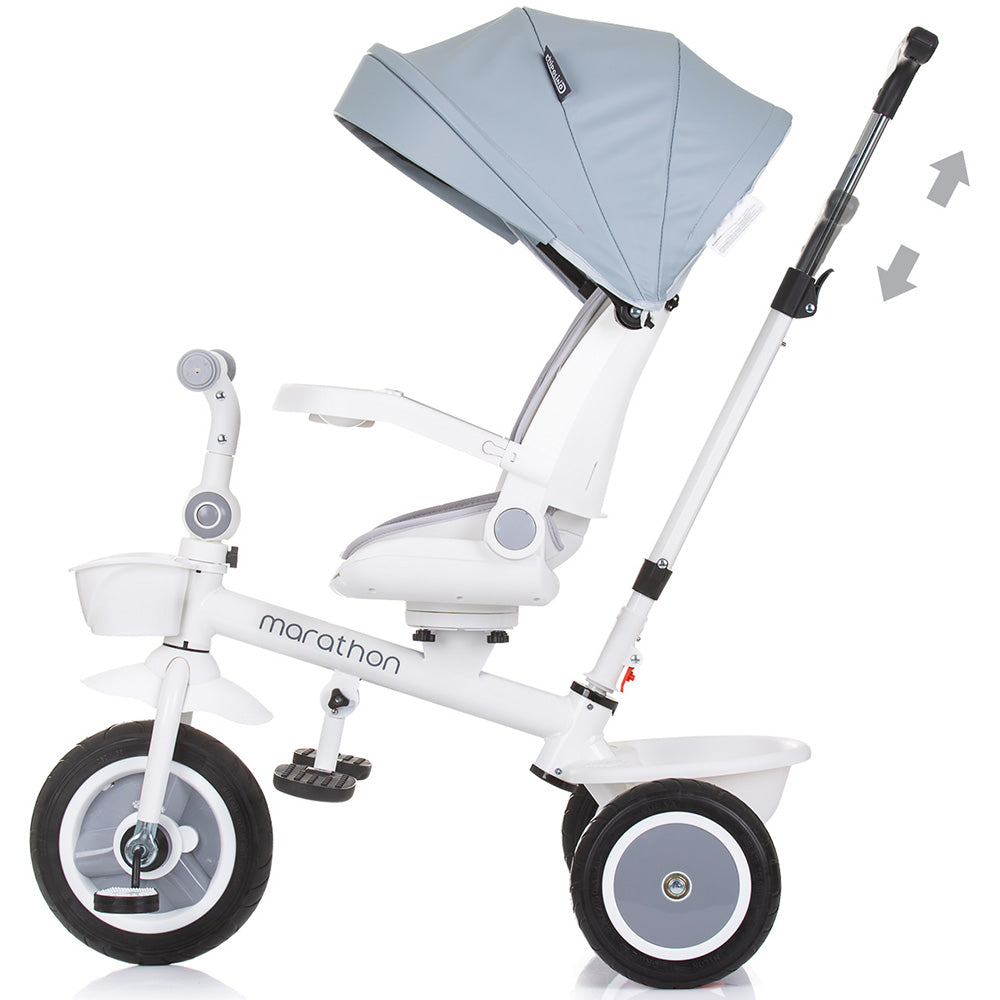 Tricicleta Chipolino Marathon ash grey - gogobaby.ro