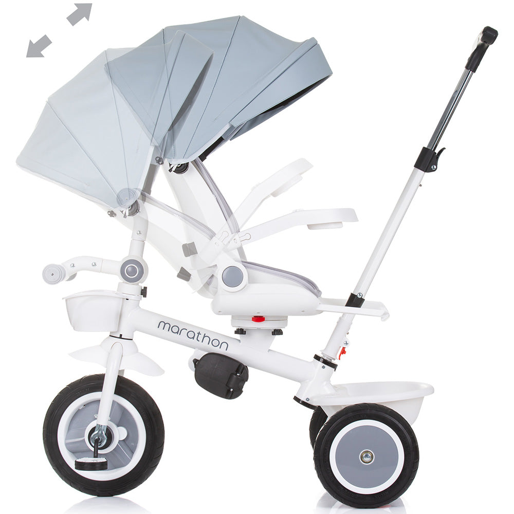 Tricicleta Chipolino Marathon ash grey - gogobaby.ro