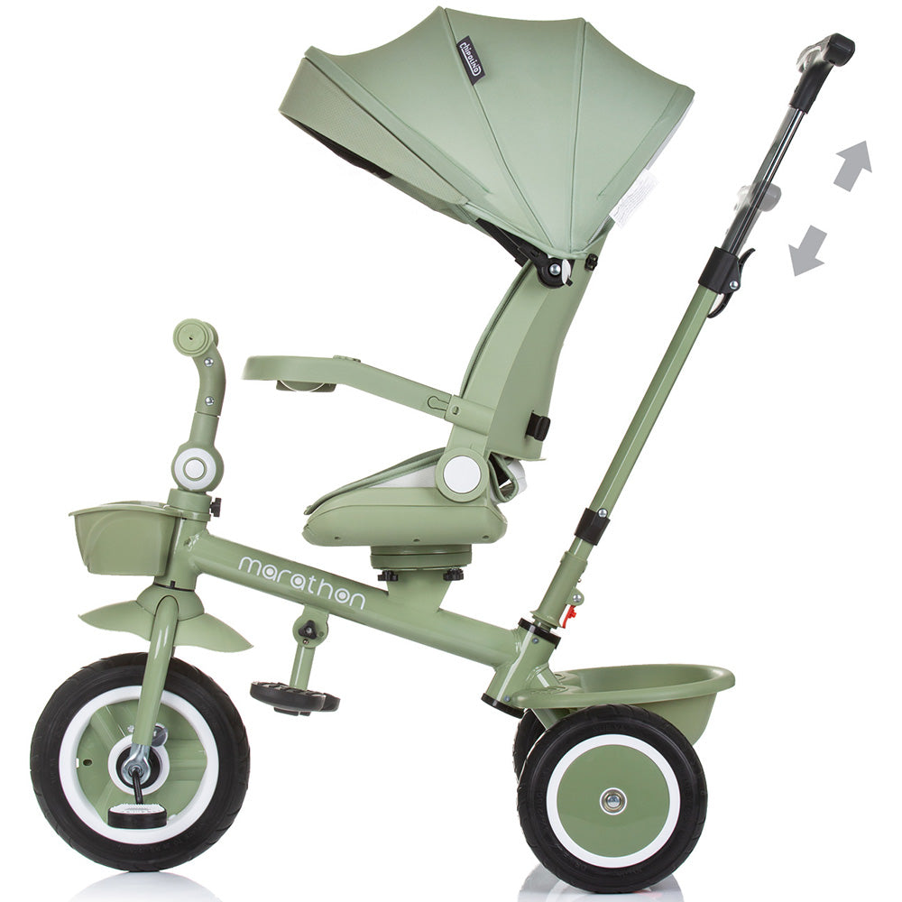 Tricicleta Chipolino Marathon pastel green