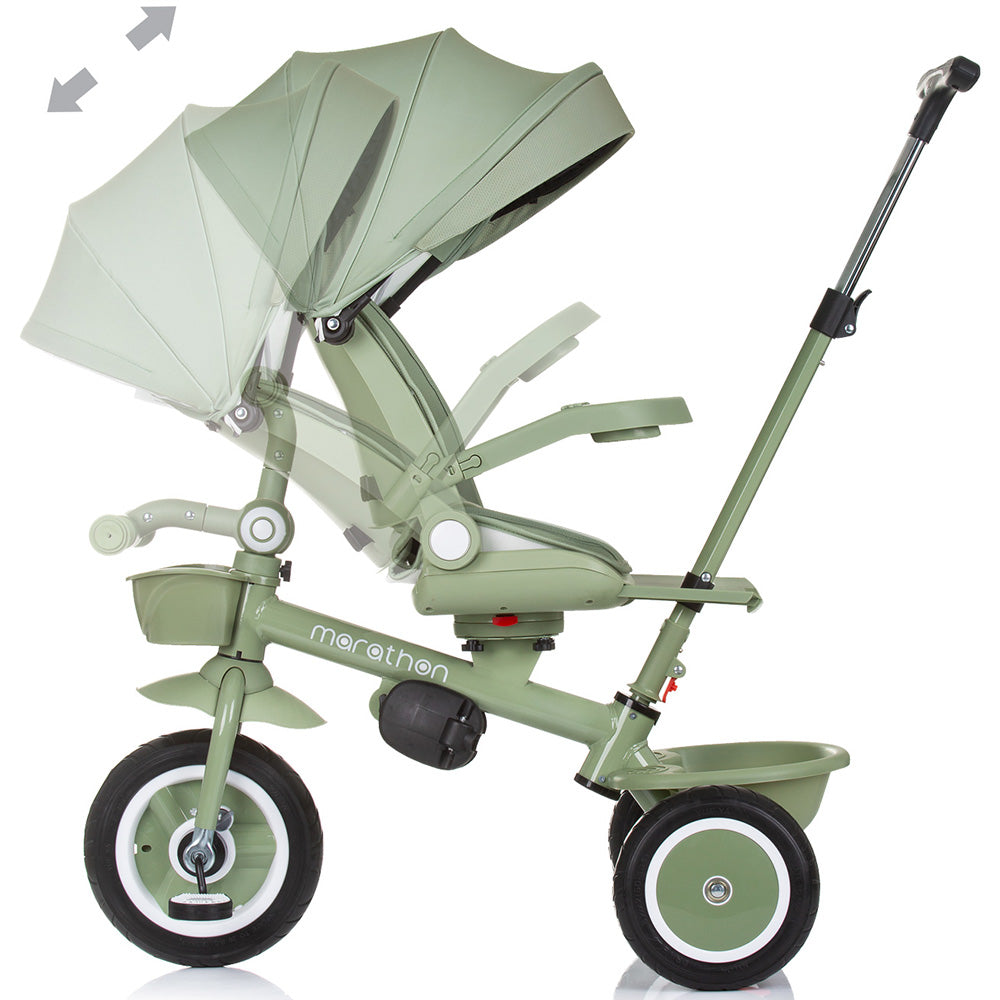 Tricicleta Chipolino Marathon pastel green