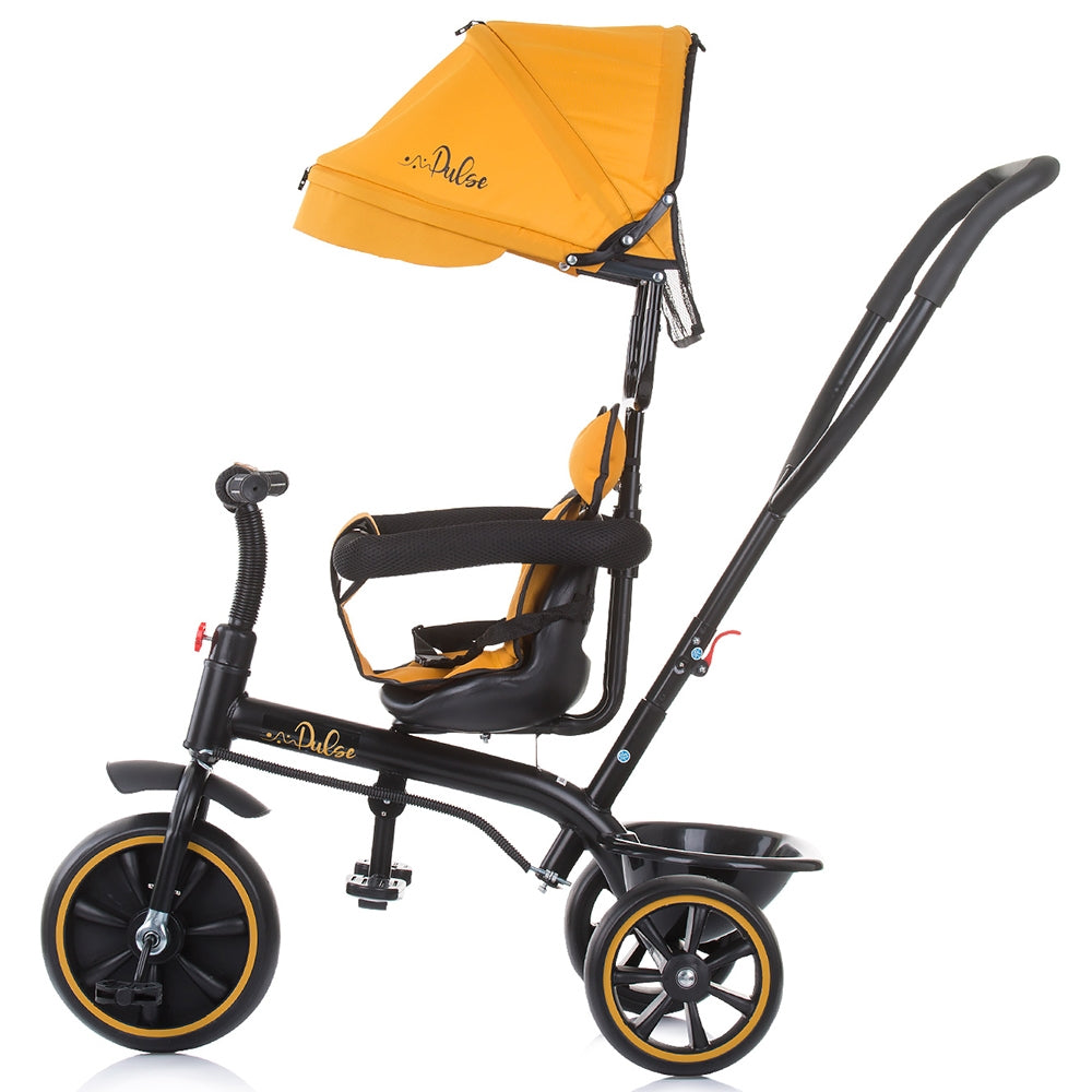 Tricicleta Chipolino Pulse mustard - gogobaby.ro