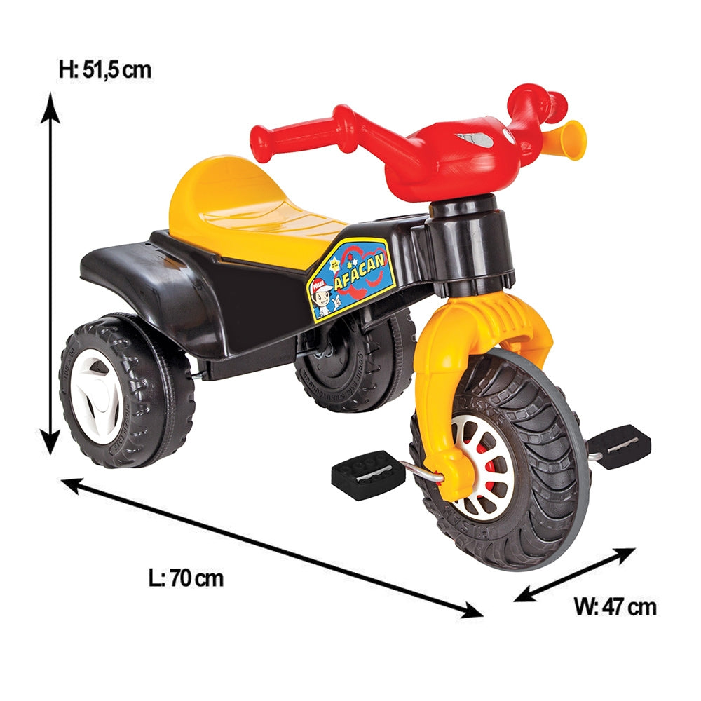 Tricicleta Pilsan Afacan black - gogobaby.ro