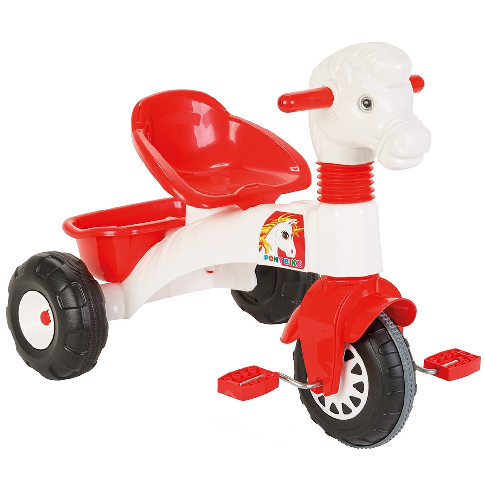 Tricicleta Pilsan Pony white - gogobaby.ro