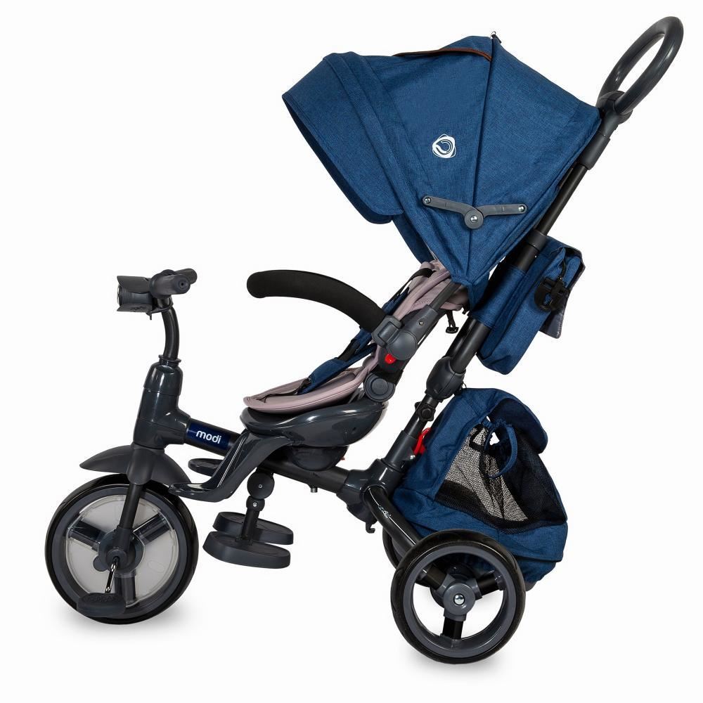 Tricicleta multifunctionala Coccolle Modi 2019 albastru - gogobaby.ro