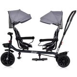 Tricicleta gemeni Chipolino Hip Hop platinum