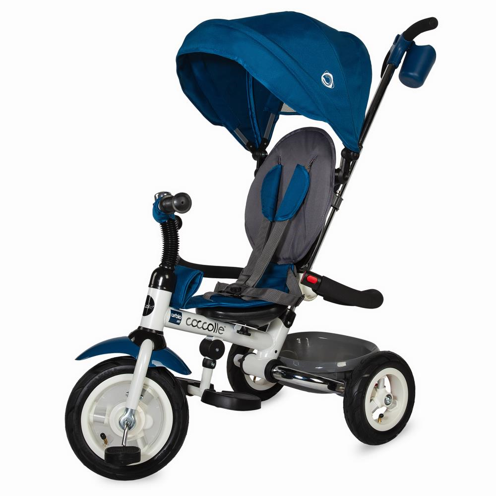Tricicleta Coccolle Urbio Air Albastru - gogobaby.ro