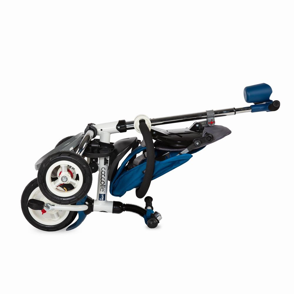 Tricicleta Coccolle Urbio Air Albastru - gogobaby.ro