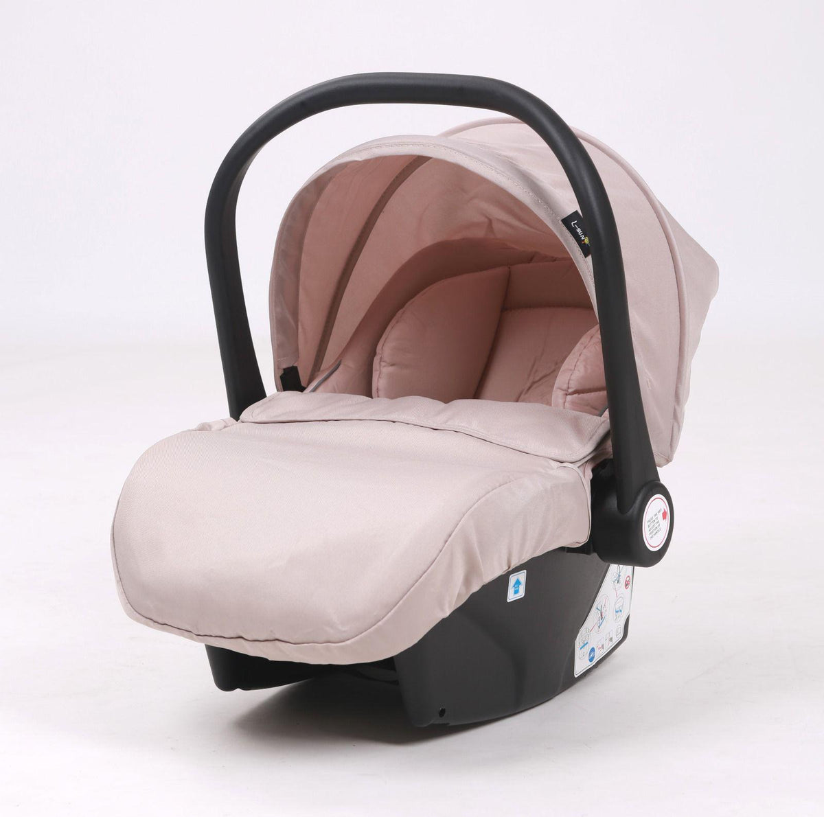 Carucior 3 in 1, L-Sun, Marina, Transformabil, Maner reversibil,  Cadrul aluminiu, Cu landou si salteluta moale, Include saculet de picioare, Geanta pentru parinti, Sustine 22 kg, Bej - gogobaby.ro