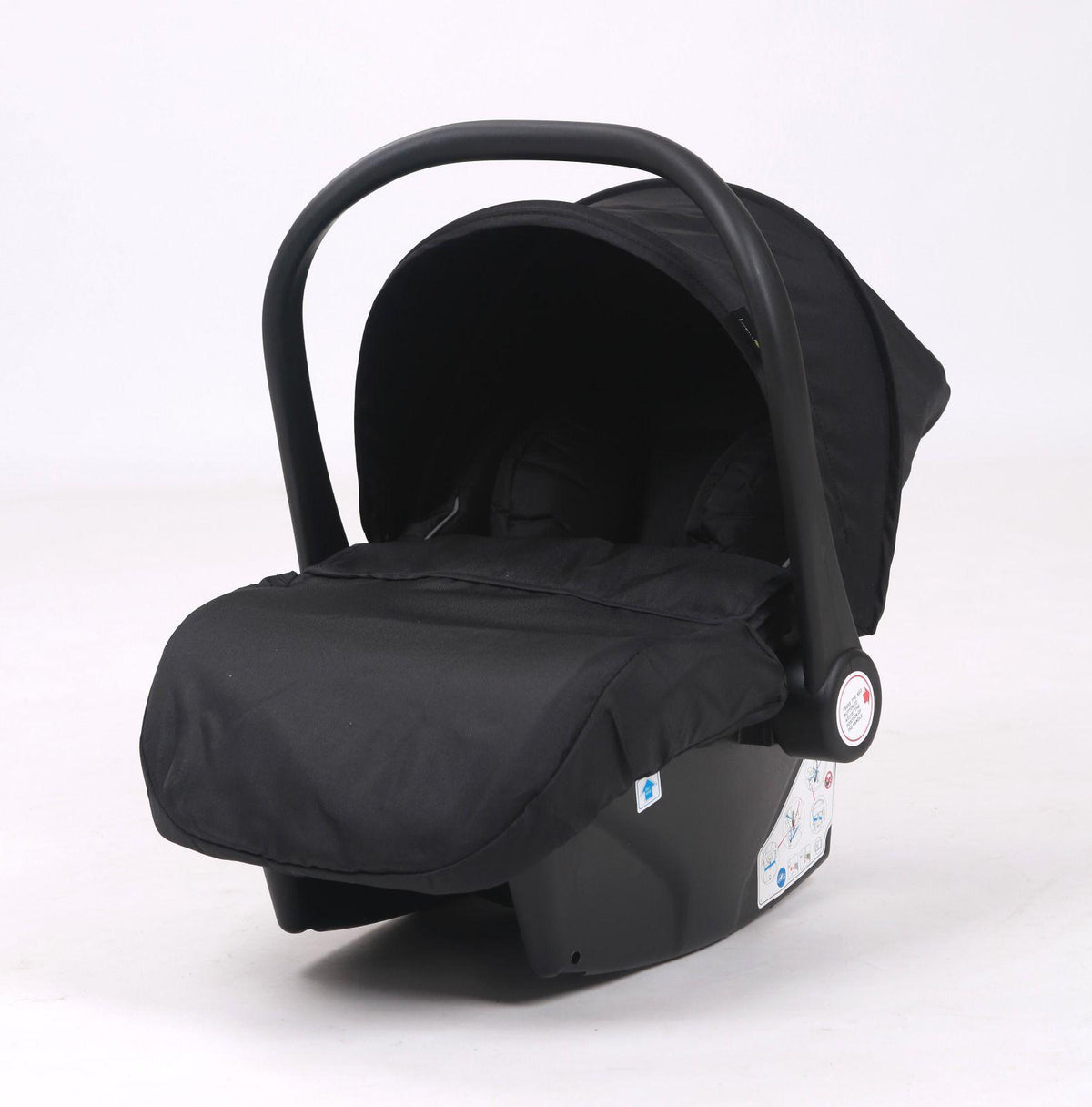 Carucior 3 in 1, L-Sun, Marina, Transformabil, Maner reversibil,  Cadrul aluminiu, Cu landou si salteluta moale, Include saculet de picioare, Geanta pentru parinti, Sustine 22 kg, Negru - gogobaby.ro