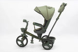 Tricicleta multifunctionala L-Sun BabyRelax VERDE - cadru VERDE