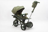 Tricicleta multifunctionala L-Sun BabyRelax VERDE - cadru VERDE
