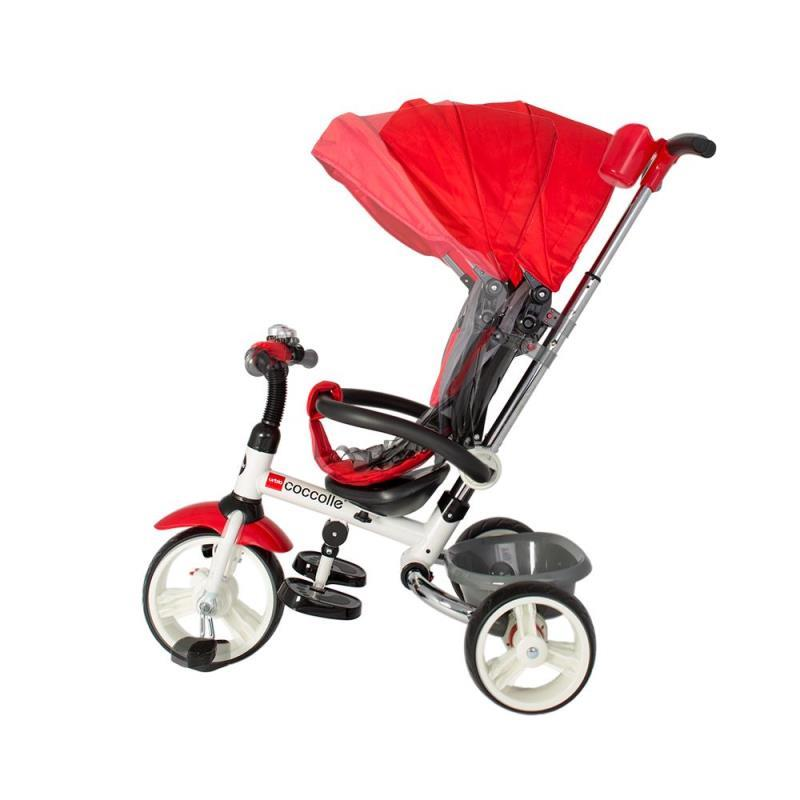 Tricicleta pliabila COCCOLLE Urbio  rosu - gogobaby.ro