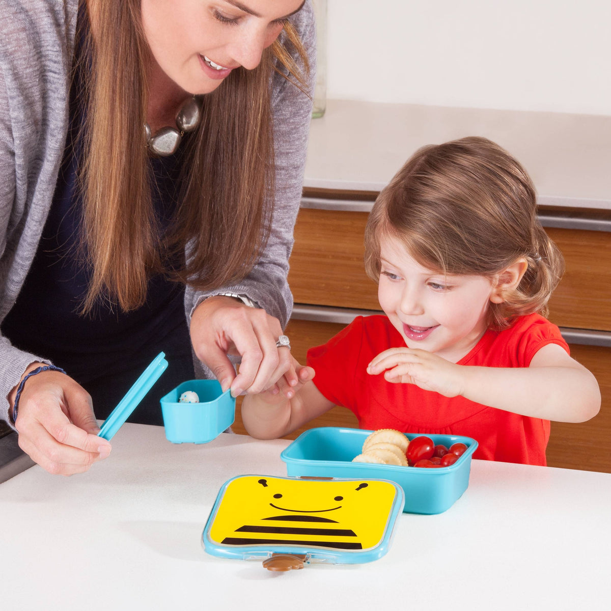 Skip Hop Kit pentru pranz Zoo - Albinuta - gogobaby.ro