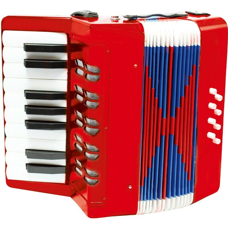 Acordeon pentru copii, Free2Play, Rosu