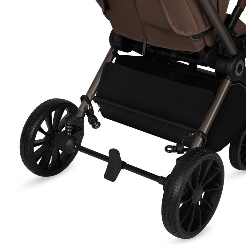 Adaptor universal carucior pentru al doilea copil, Lionelo, Buggy Board, 2 in 1, 3 pozitii reglare sezut pe inaltime, Platforma antiderapanta, Roti cu lumini colorate, Sustine 25 kg, Negru