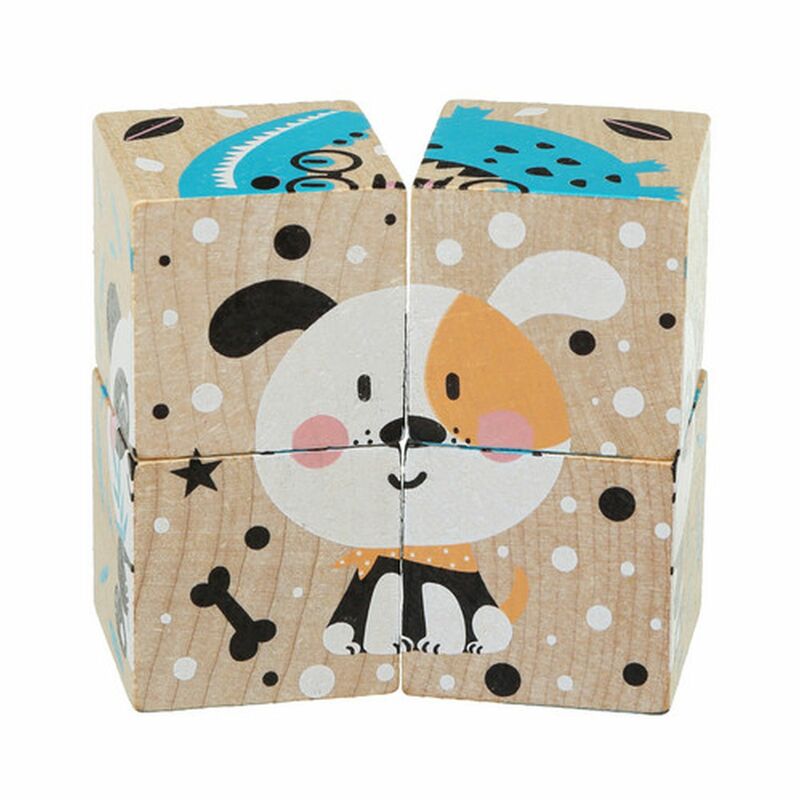 Jucarie din lemn, Cubika, Puzzle din lemn 