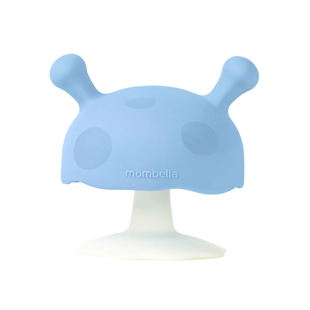 Inel Gingival Din Silicon, Mombella, CIupercuta Blue - gogobaby.ro