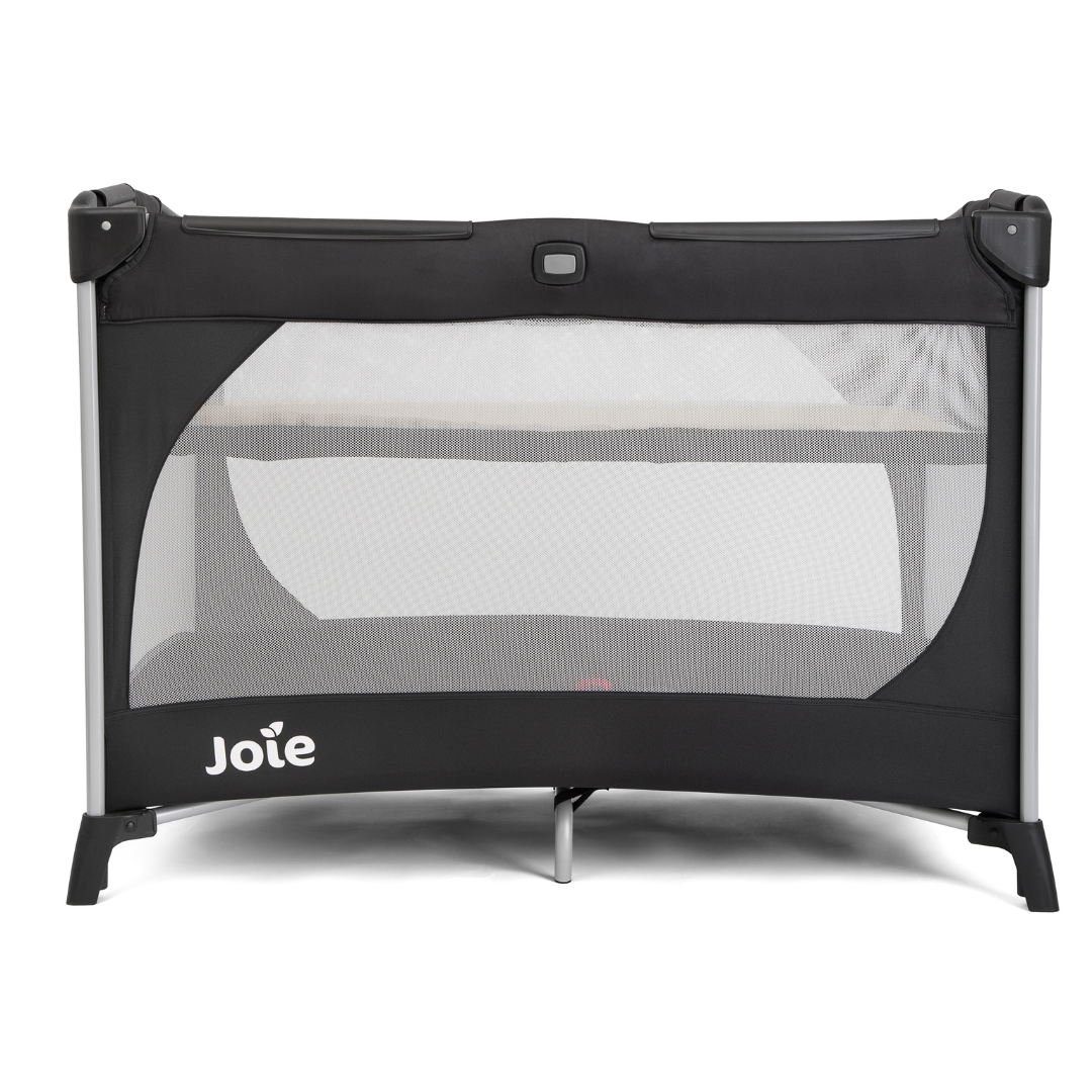 Joie - Patut pliant cu 2 niveluri Allura 120 cm, Black Ink - gogobaby.ro