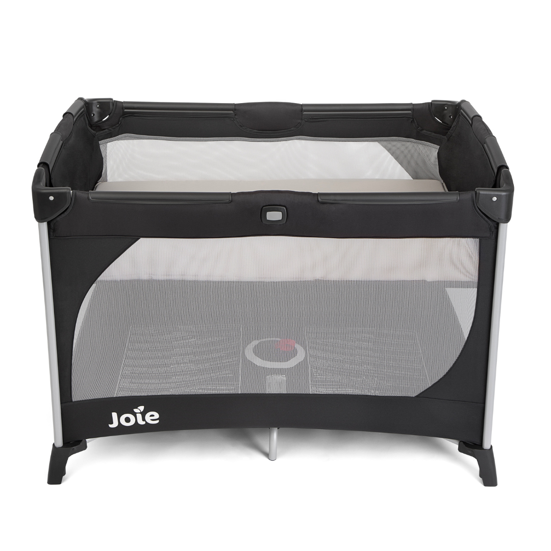 Joie - Patut pliant cu 2 niveluri Allura 120 cm, Black Ink - gogobaby.ro