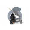Carucior 3 in 1, Lionelo, Amber, Cadru aluminiu, Cu landou intarit si salteluta moale, Cu scoica auto testata ADAC, Reversibil, Cu accesorii, Geanta parinti, Pana la 22 kg, EN1888-1 EN1888-2 EN1466 ECE R129, Albastru