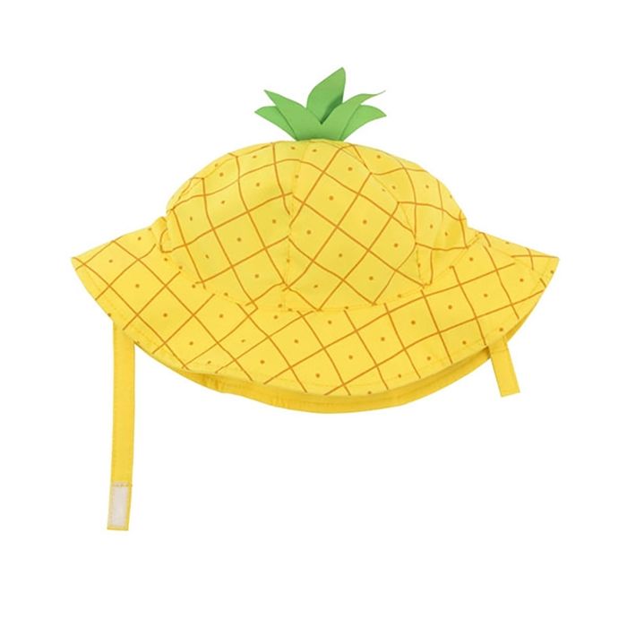 Palarie de soare Zoocchini, UPF50 +, Marime M, 6-12 Luni - Ananas - gogobaby.ro