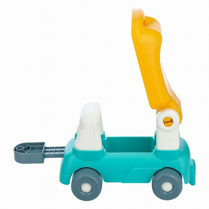 Antemergator 5 in 1 Magic Train, Free2Move, Cu diverse activitati de joaca, Panou Educational, Efecte sonore si luminoase, Green - gogobaby.ro