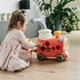 Antemergator 5 in 1 Magic Train, Free2Move, Cu diverse activitati de joaca, Panou Educational, Efecte sonore si luminoase, Pink