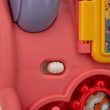 Antemergator 5 in 1 Magic Train, Free2Move, Cu diverse activitati de joaca, Panou Educational, Efecte sonore si luminoase, Pink