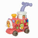 Antemergator 5 in 1 Magic Train, Free2Move, Cu diverse activitati de joaca, Panou Educational, Efecte sonore si luminoase, Pink