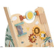 Antepremergator, Free2Play, My First Steps, Cu multiple activitati, Din lemn, , 31.8 x 26.5 x45.5 cm, Safari, Conform cu standardele europene EN71-1;2018, EN71-2:2020, EN71-3:2021