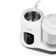 Aparat de gatit, Lionelo, BabyMenu, 5 in 1, Cu gatire la abur, dezghetare, amestecare, incalzire, sterilizare, Cu recipient din tritan, Alb