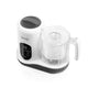 Aparat de gatit, Lionelo, BabyMenu, 5 in 1, Cu gatire la abur, dezghetare, amestecare, incalzire, sterilizare, Cu recipient din tritan, Alb