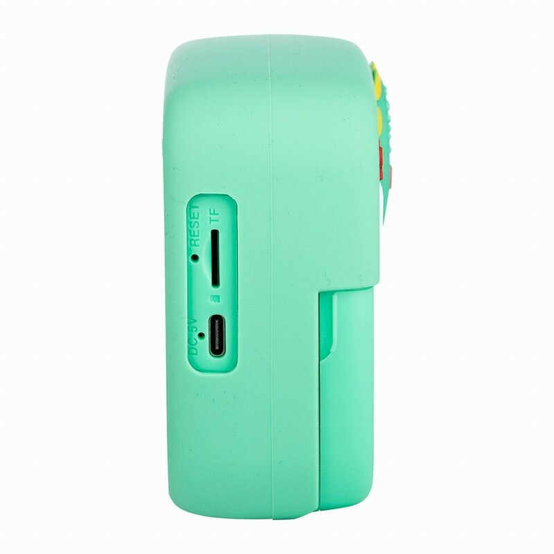 Aparat foto copii cu printare instant, Free2Play, Camere duale fata-spate, Cadre distractive, Cu 6 filtre, Dino - gogobaby.ro