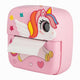 Aparat foto copii cu printare instant, Free2Play, Camere duale fata-spate, Cadre distractive, Cu 6 filtre, Unicorn