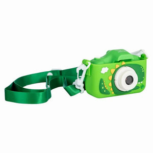 Aparat foto digital pentru copii, Free2Play, Cu functie selfie, Cadre distractive, Cu 6 filtre, Dino - gogobaby.ro