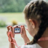 Aparat foto digital pentru copii, Free2Play, Cu functie selfie, Cadre distractive, Cu 6 filtre, Unicorn