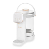 Aparat pentru incalzirea si declorizare apei, Lionelo, Babypresto 2.0, Pentru lapte parf, Lampa UV, Rezervor 3l, Lumina de noapte, Dozare 30- 300 ml, 1200 W, Afisaj digital, Alb